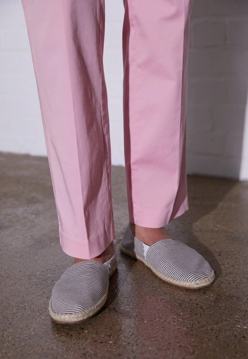 Pier One Unisexo RENA ESPADRILLE UNISEX - Alpargatas - White/blue - Imagen 3