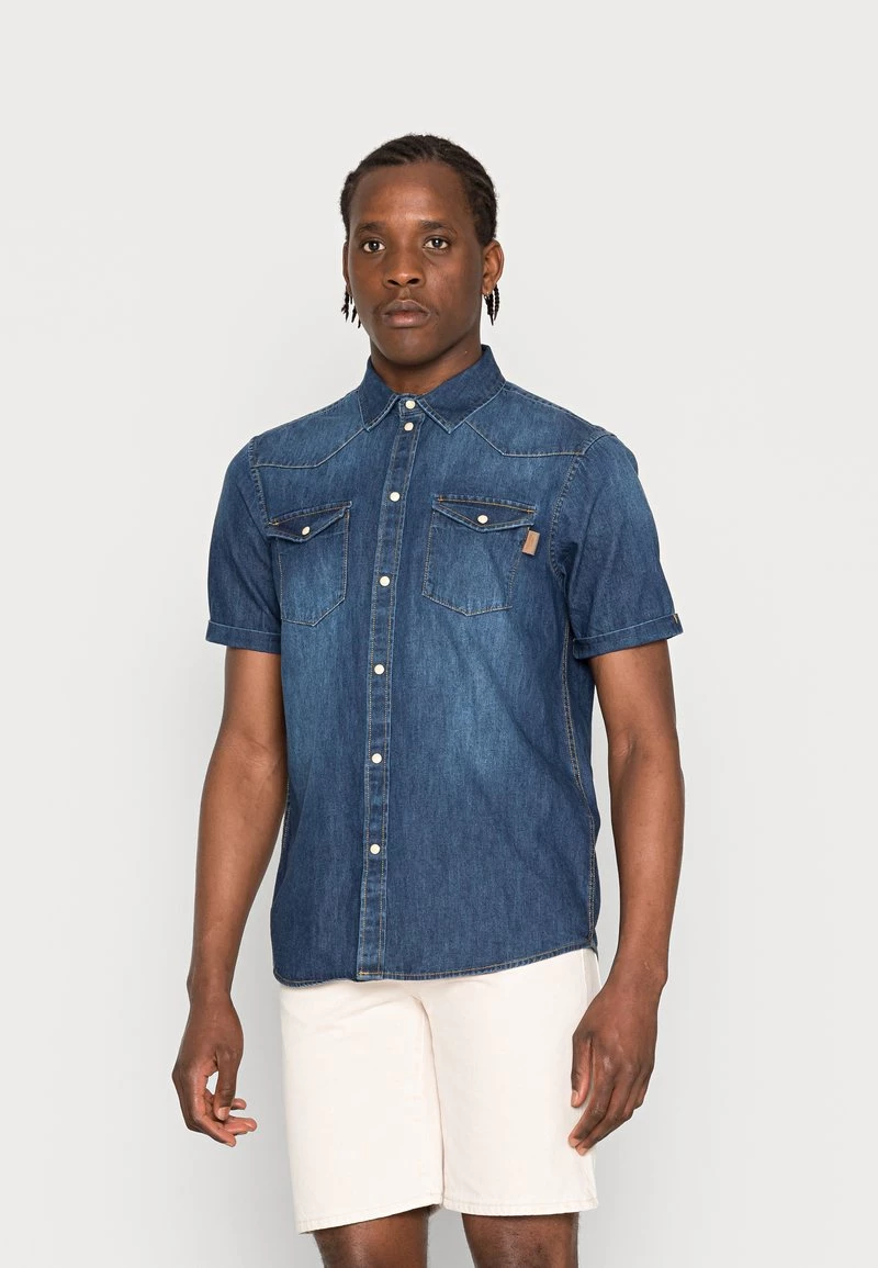 Pier One Hombre Camisa - Dark Blue
