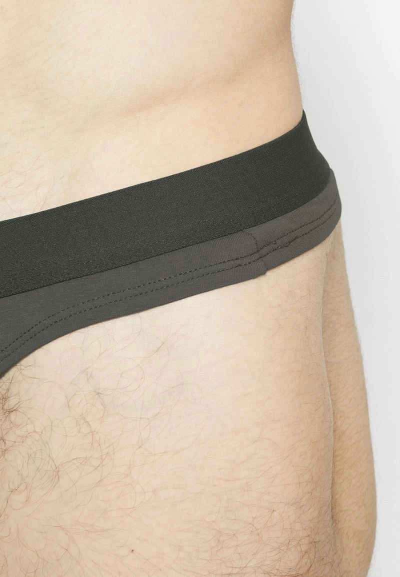 Pier One 3 PACK - Braguitas - Dark Grey/brown/red, Hombre - Imagen 6