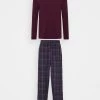Pier One Hombre Pijama - Bordeaux/dark Blue