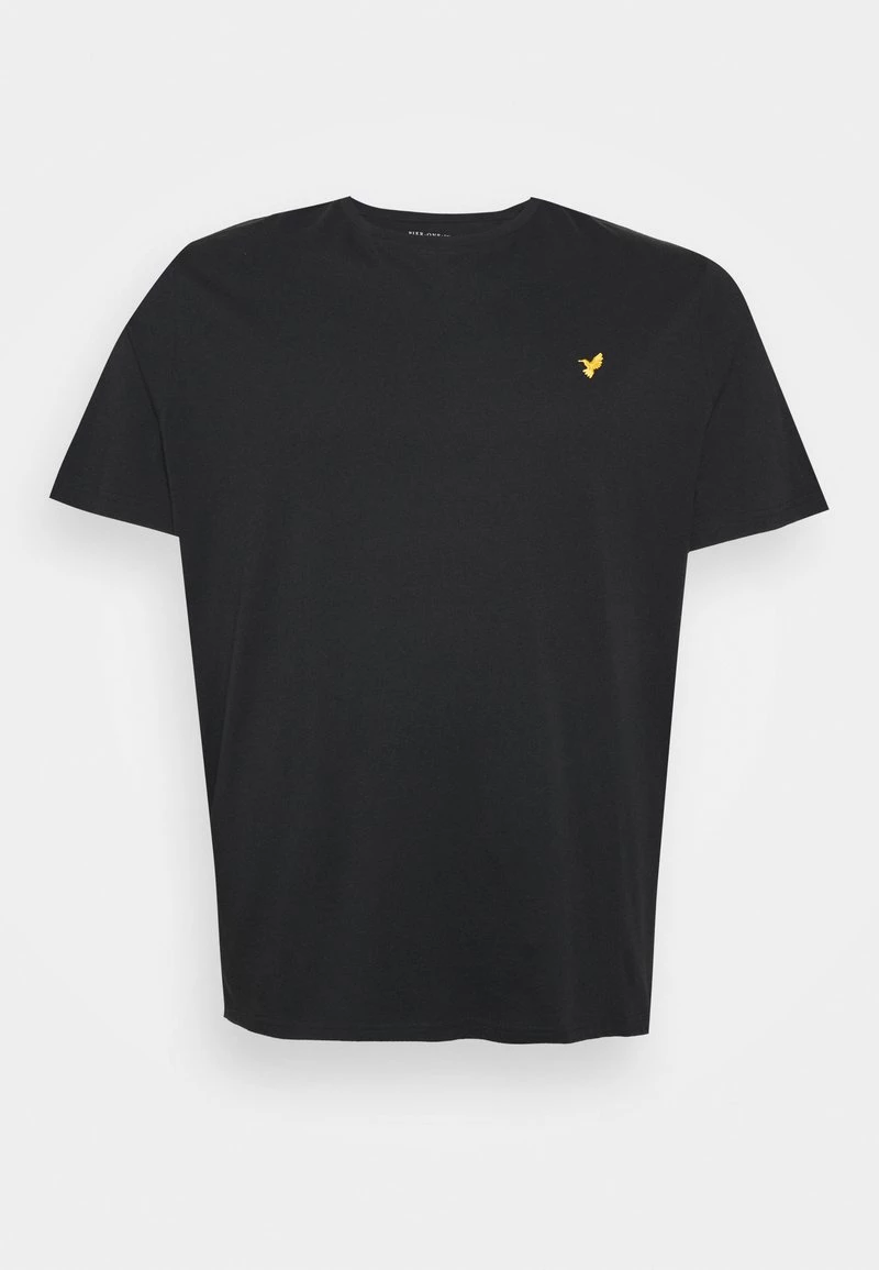 Pier One Hombre 2 PACK - Camiseta Básica - Black/white - Imagen 2