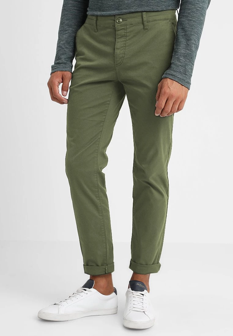 Pier One Hombre Pantalones Chinos - Dark Green