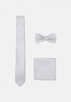 Pier One Hombre SET - Corbata - Grey