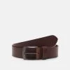 Pier One Hombre LEATHER - Cinturón - Brown