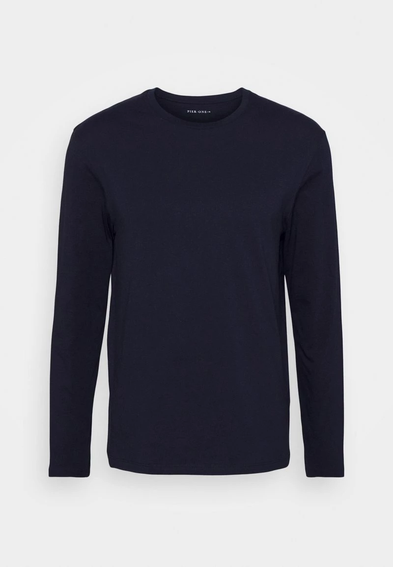 Pier One Hombre Pijama - Dark Blue/yellow - Imagen 2