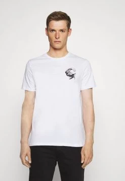 Pier One Hombre Camiseta Estampada - White