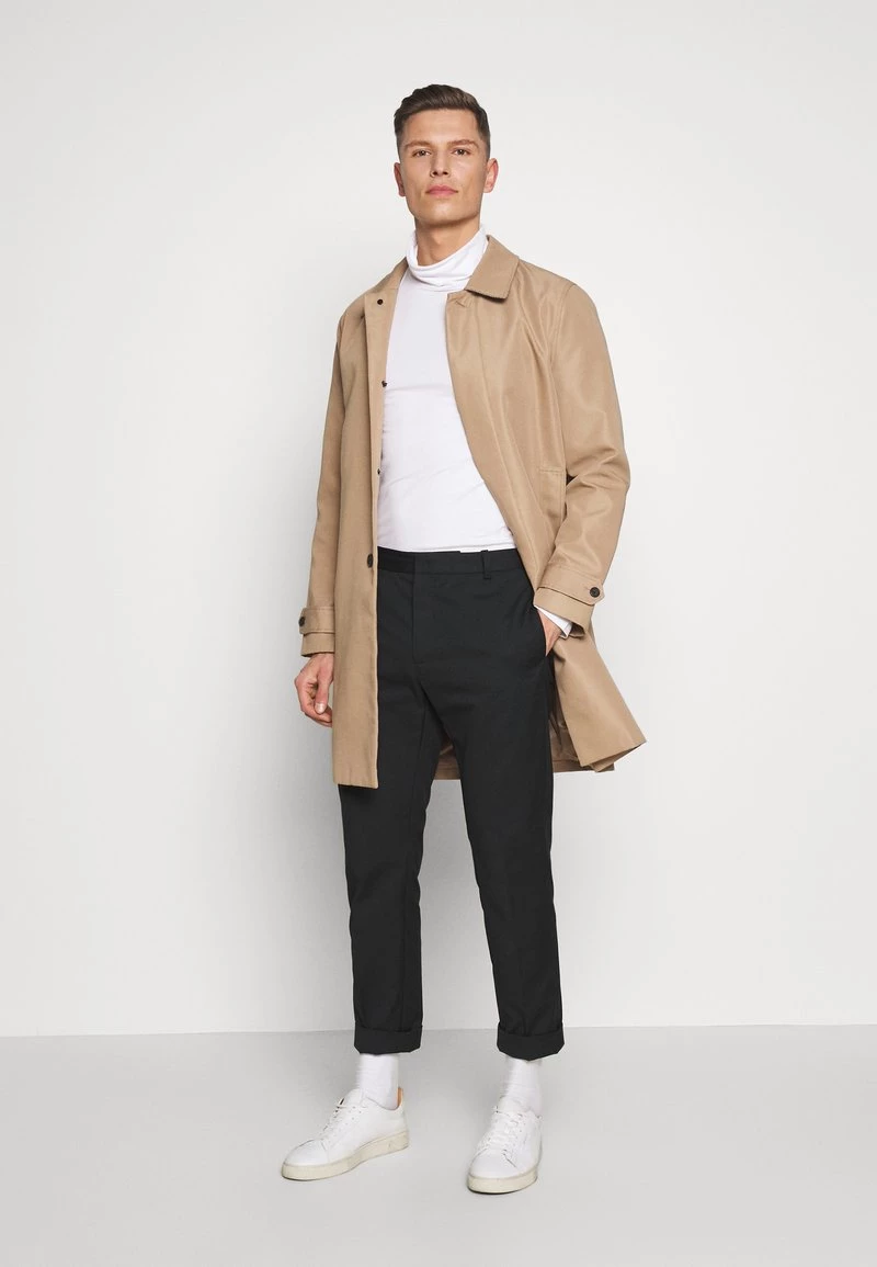 Pier One Hombre 2 PACK - Camiseta De Manga Larga - White/black - Imagen 2