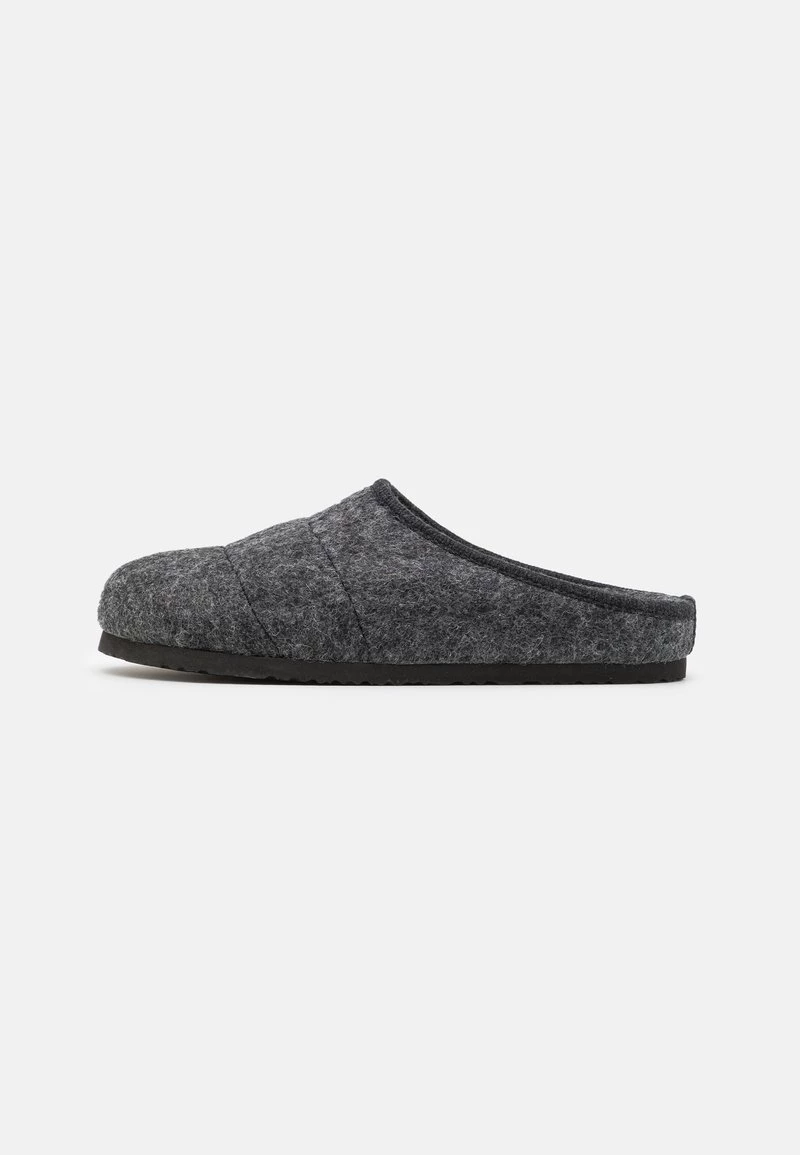 Pier One UNISEX - Pantuflas - Dark Grey, Hombre
