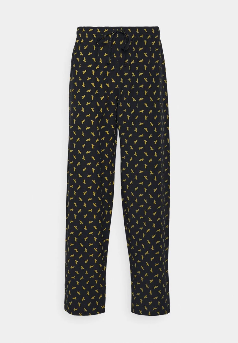 Pier One Hombre Pijama - Dark Blue/yellow - Imagen 4