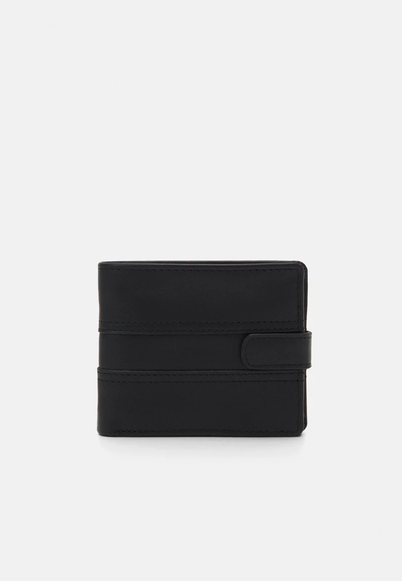 Pier One Hombre LEATHER - Monedero - Black