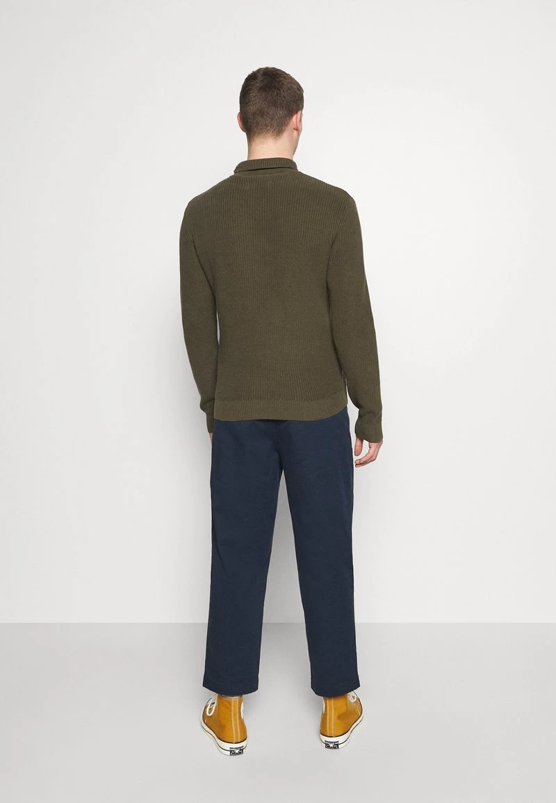 Pier One Hombre Jersey De Punto - Olive - Imagen 3