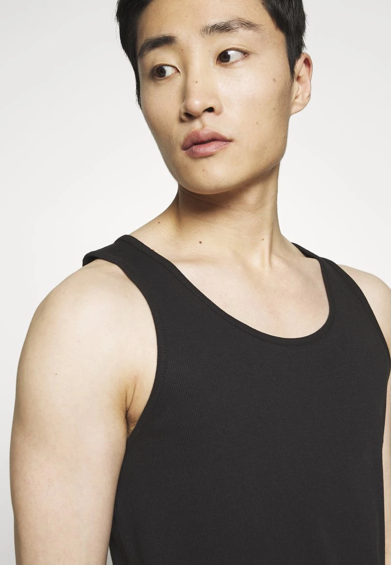 Pier One Hombre 3 PACK - Top - White/black - Imagen 7