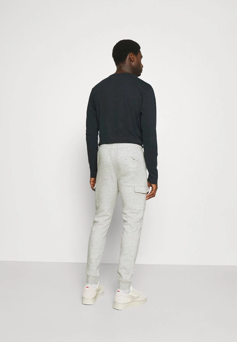 Pier One Hombre Pantalones Deportivos - Mottled Light Grey - Imagen 3