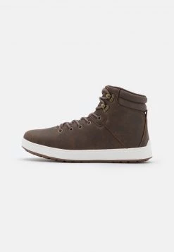 Pier One Hombre Zapatillas Altas - Brown