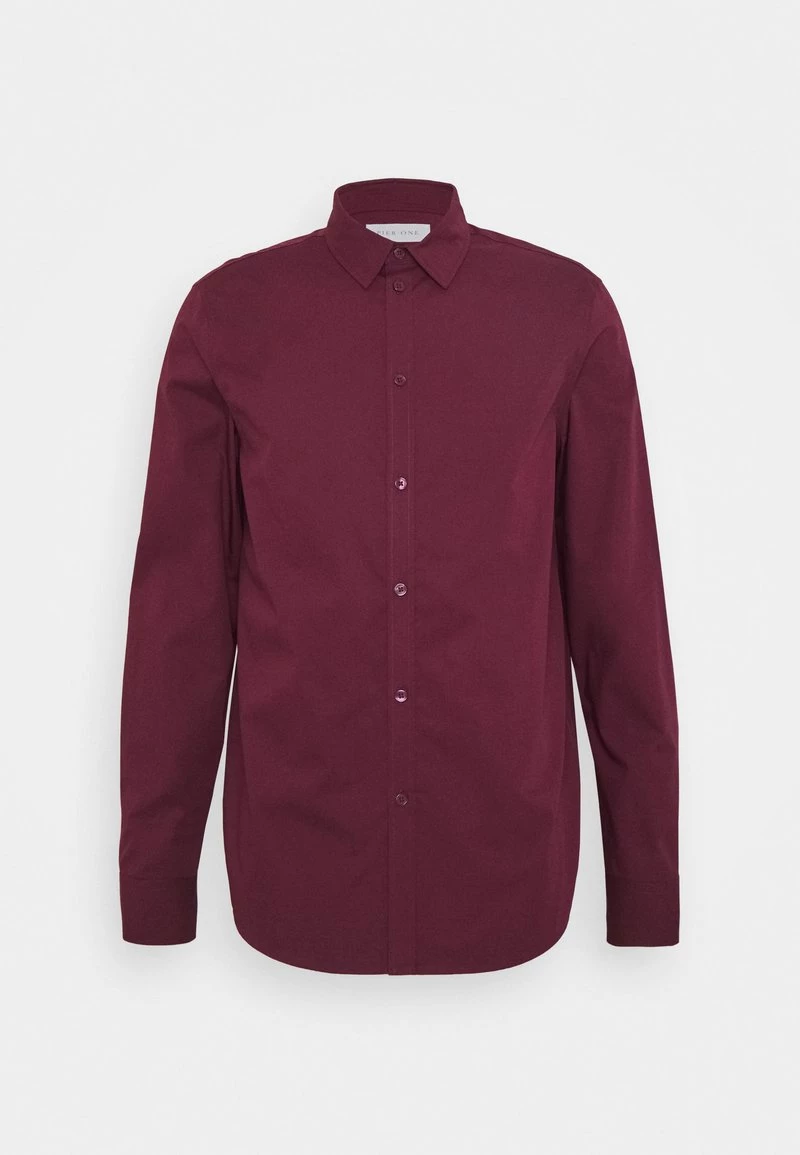 Pier One Camisa Elegante - Bordeaux, Hombre - Imagen 5