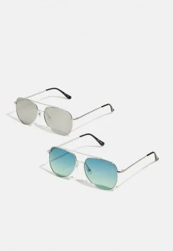 Pier One Hombre 2 PACK - Gafas De Sol - Silver/green