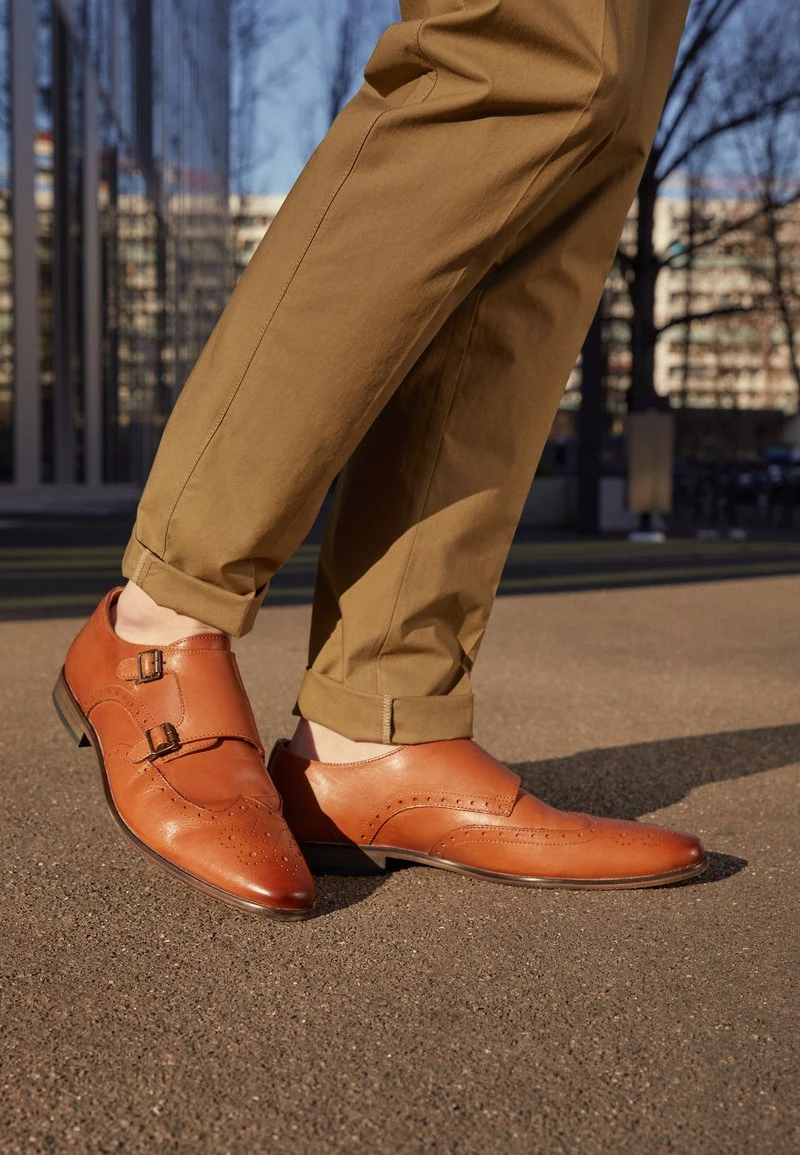 Pier One Hombre Mocasines - Cognac - Imagen 3