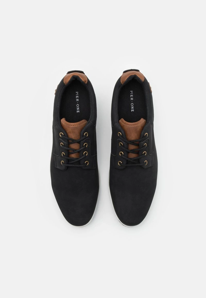 Pier One Hombre Zapatos Con Cordones - Black - Imagen 4