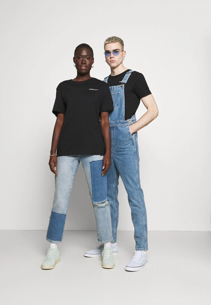 Pier One Hombre PRIDE - Camiseta Estampada - Black - Imagen 2