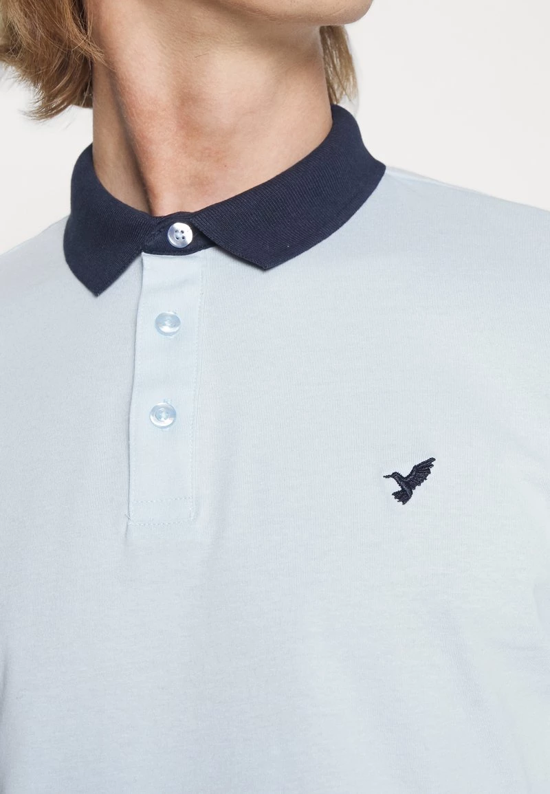 Pier One Hombre MUSCLE FIT - Polo - Light Blue - Imagen 6