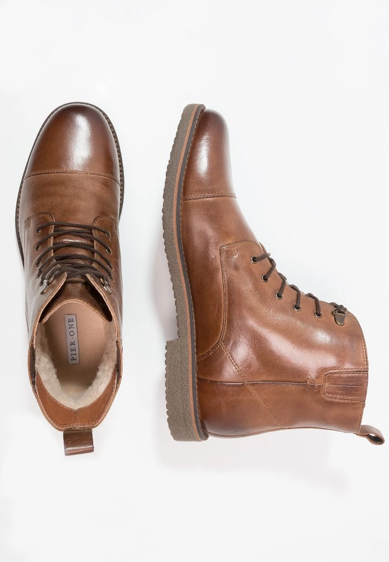 Pier One Hombre Botas Para La Nieve - Cognac - Imagen 2