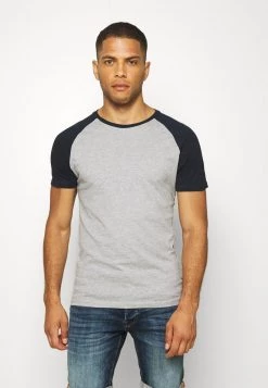 Pier One Hombre Camiseta Básica - Dark Blue
