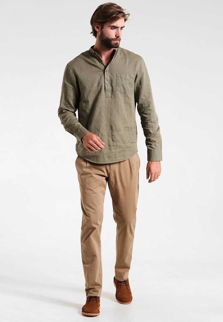 Pier One Hombre Camisa - Khaki - Imagen 2