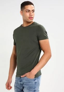 Pier One Hombre Camiseta Básica - Khaki