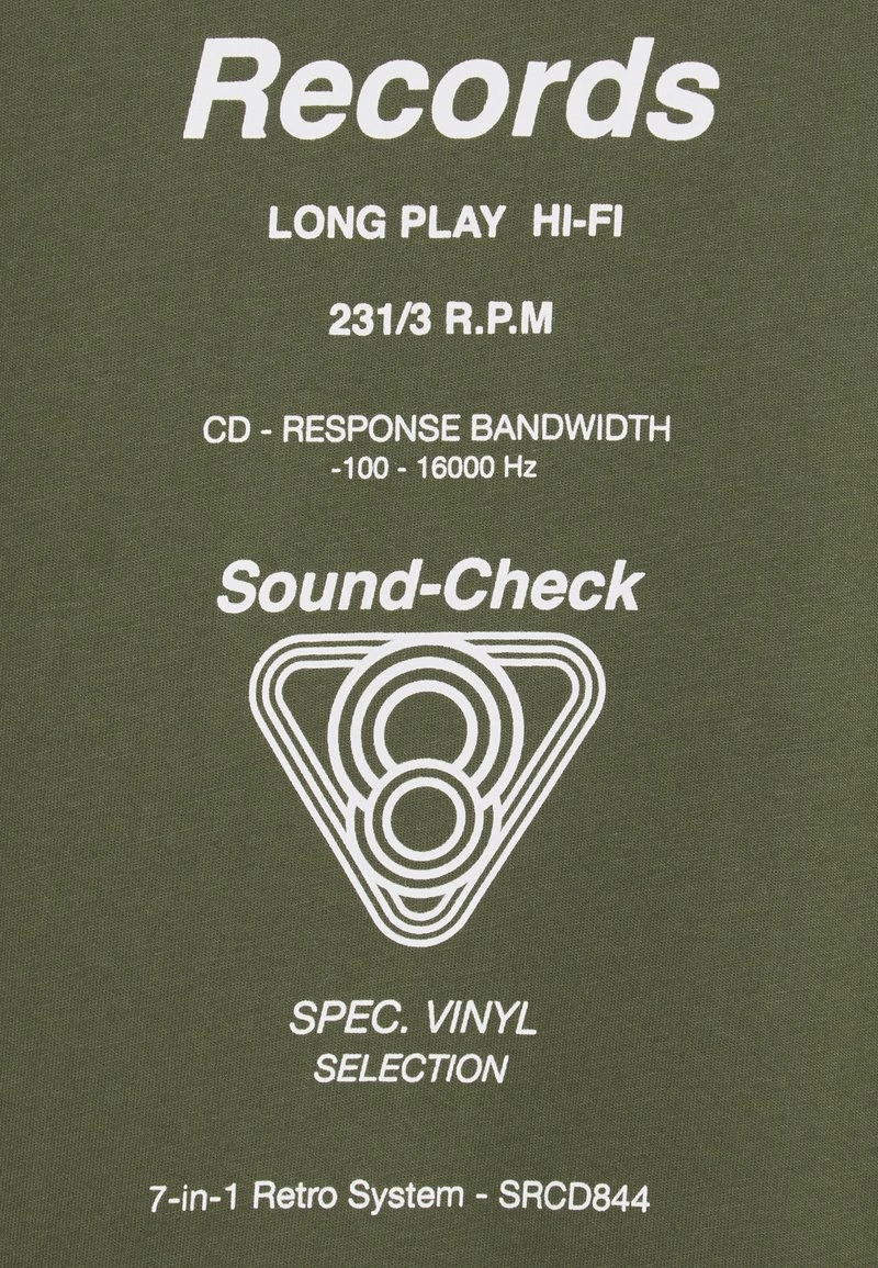 Pier One Hombre Camiseta Estampada - Green - Imagen 7