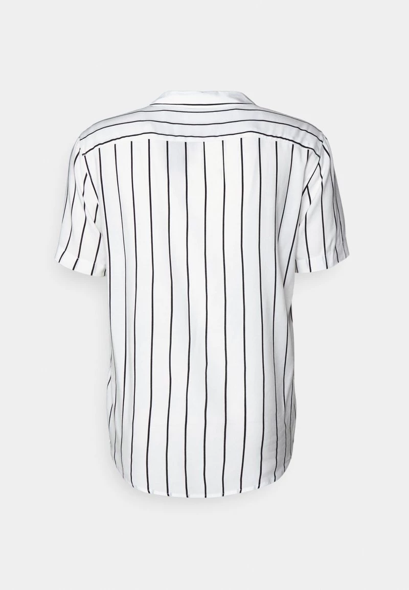 Pier One Hombre 2 PACK - Camisa - Black/white - Imagen 9