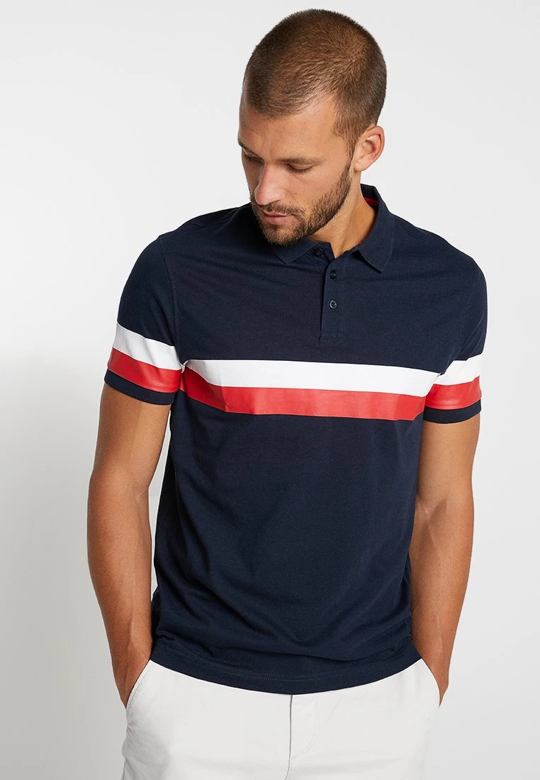 Pier One Polo - Dark Blue, Hombre