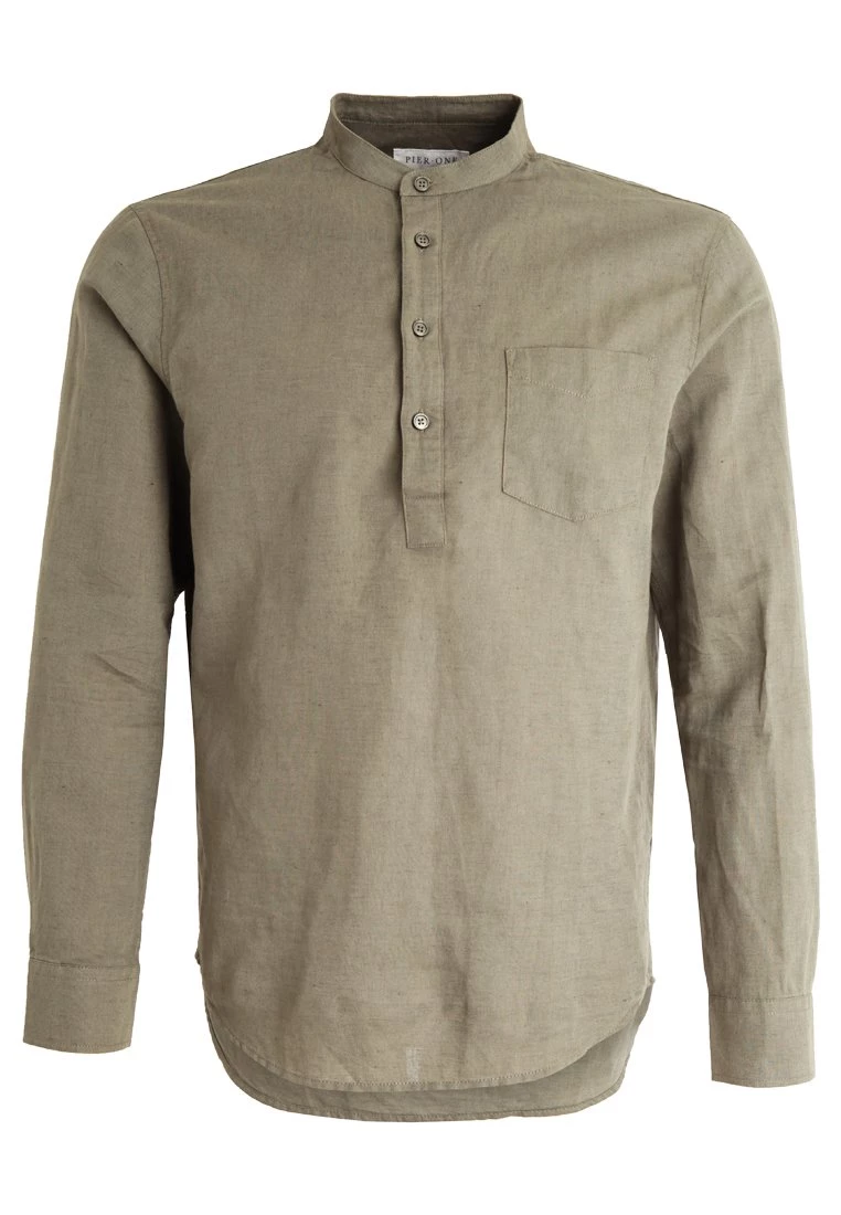 Pier One Hombre Camisa - Khaki - Imagen 6