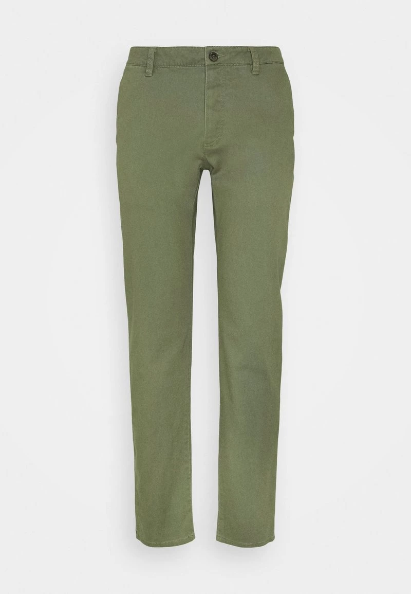 Pier One Hombre Pantalones Chinos - Dark Green - Imagen 4