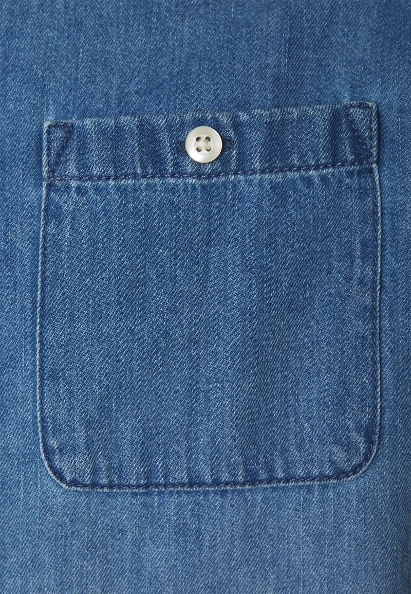 Pier One Hombre DENIM SHIRT - Camisa - Blue Denim - Imagen 3