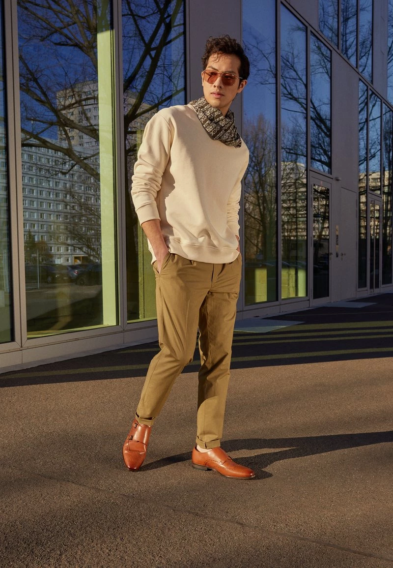 Pier One Hombre Mocasines - Cognac