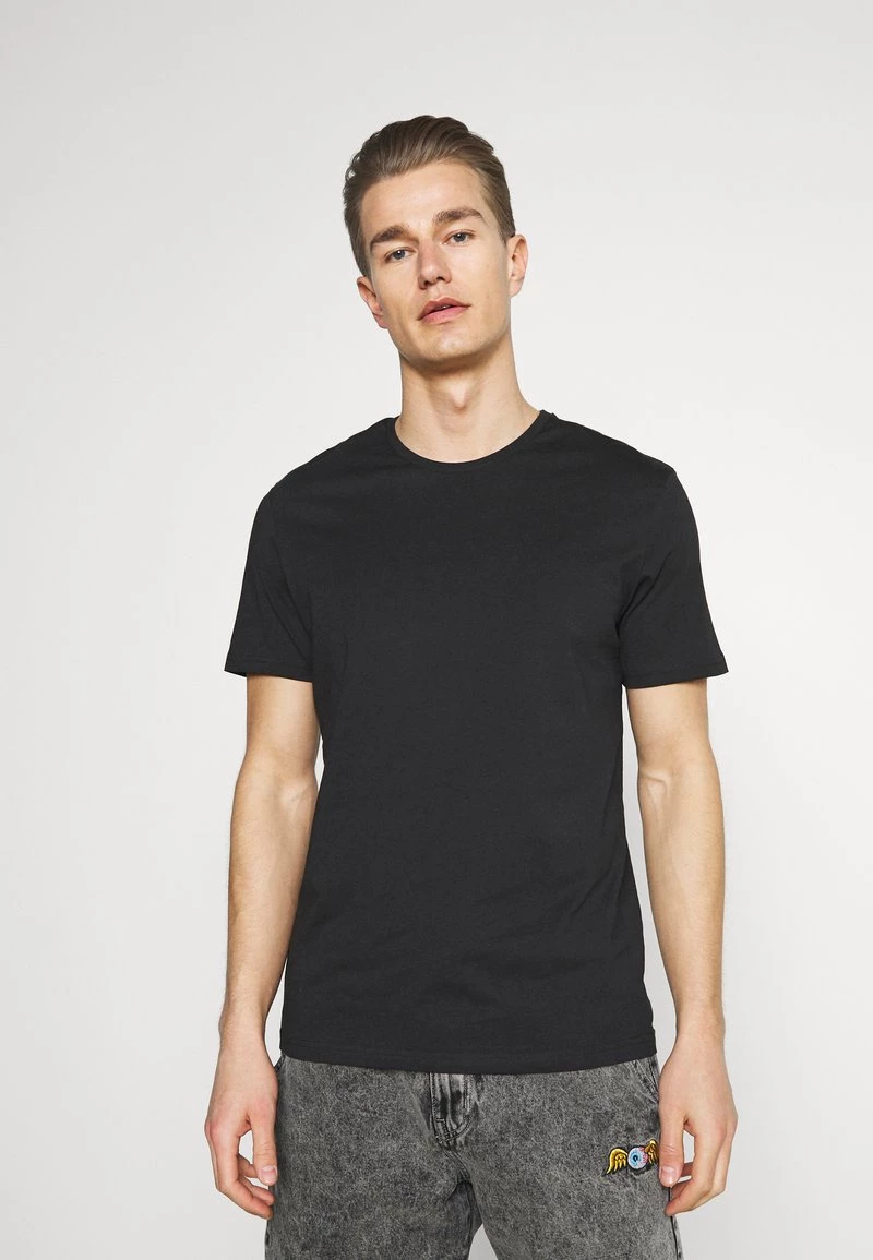 Pier One Hombre 5 PACK - Camiseta Básica - Brown/white/black - Imagen 4