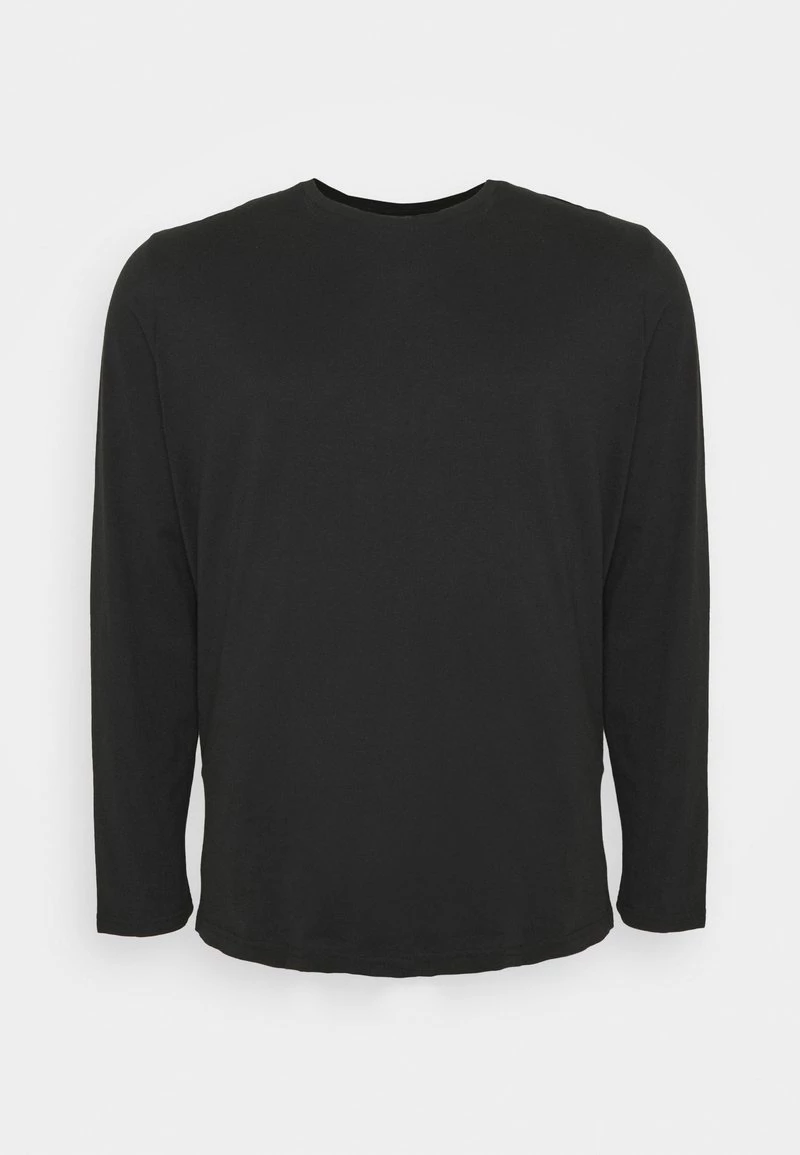 Pier One Hombre Camiseta De Manga Larga - Black