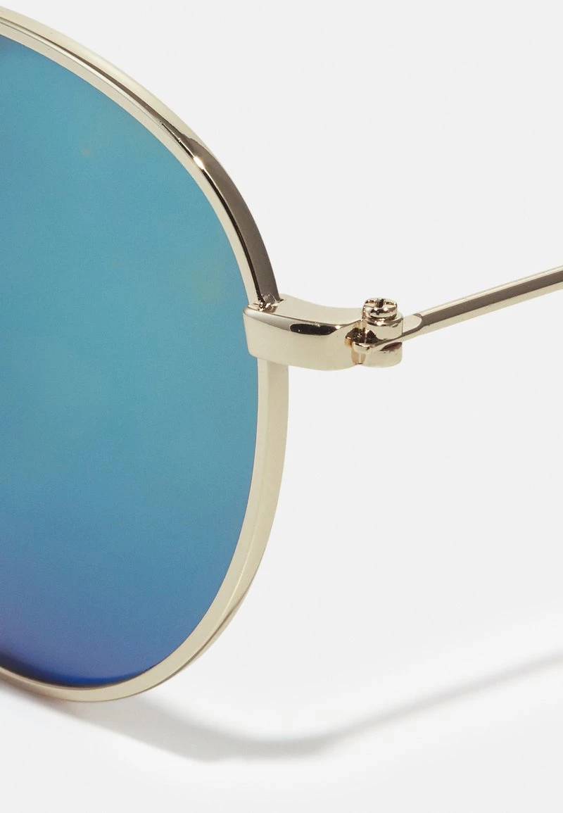 Pier One UNISEX - Gafas De Sol - Gold-coloured/blue, Unisexo - Imagen 3