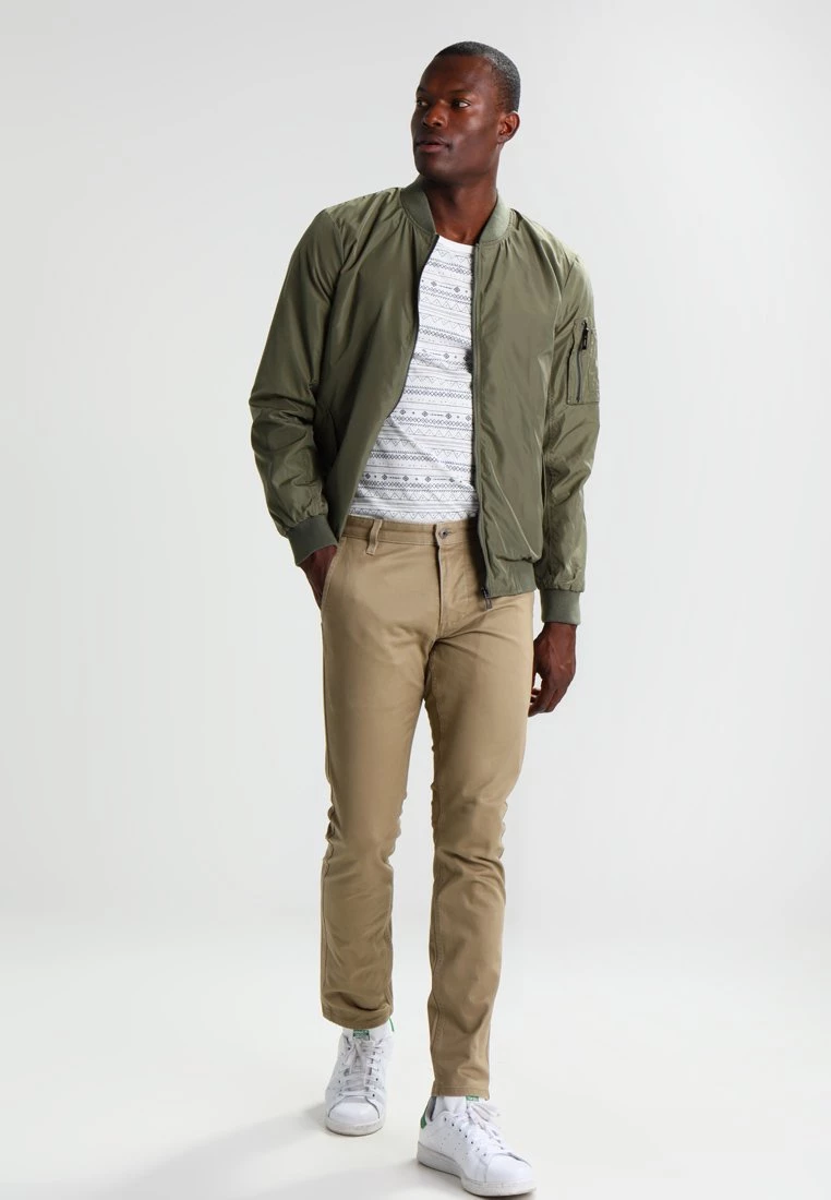 Pier One Hombre Camiseta Estampada - White - Imagen 2