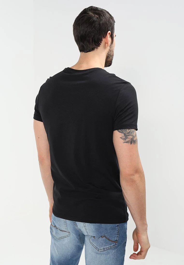 Pier One Hombre 2 PACK - Camiseta Básica - Black - Imagen 3