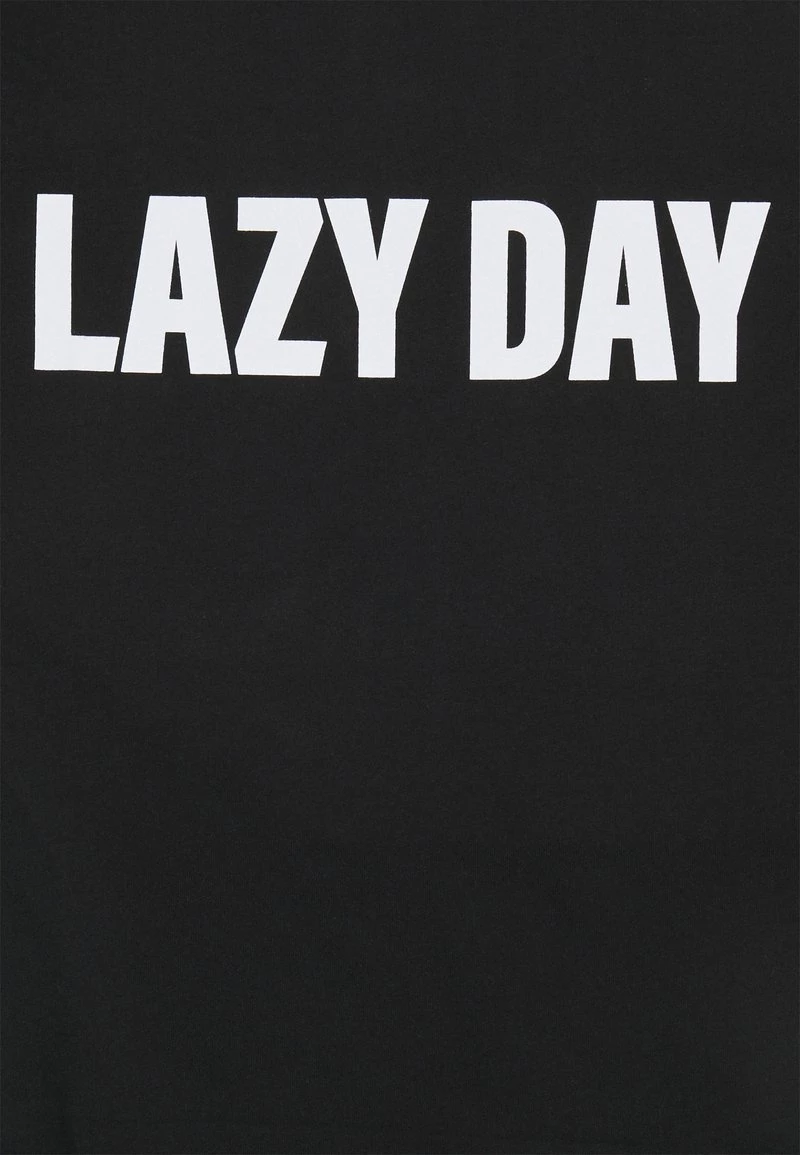 Pier One Hombre Camiseta De Pijama - Black - Imagen 3