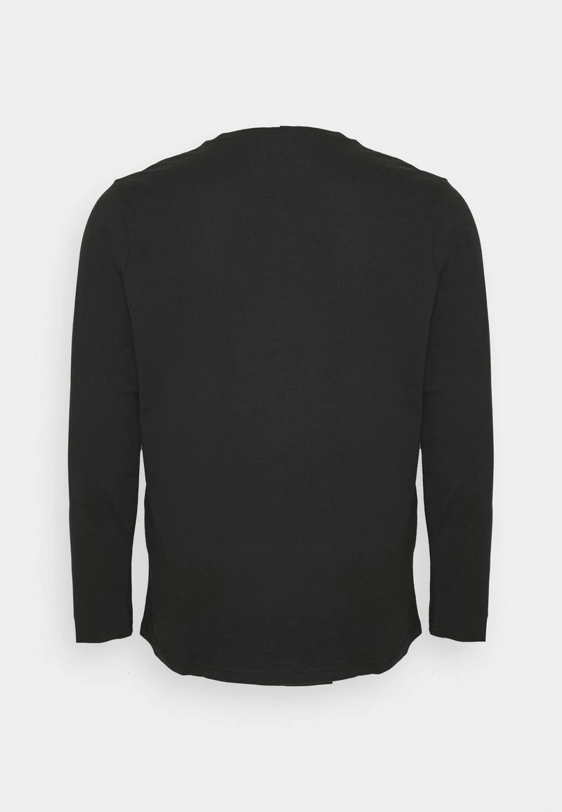 Pier One Hombre Camiseta De Manga Larga - Black - Imagen 2