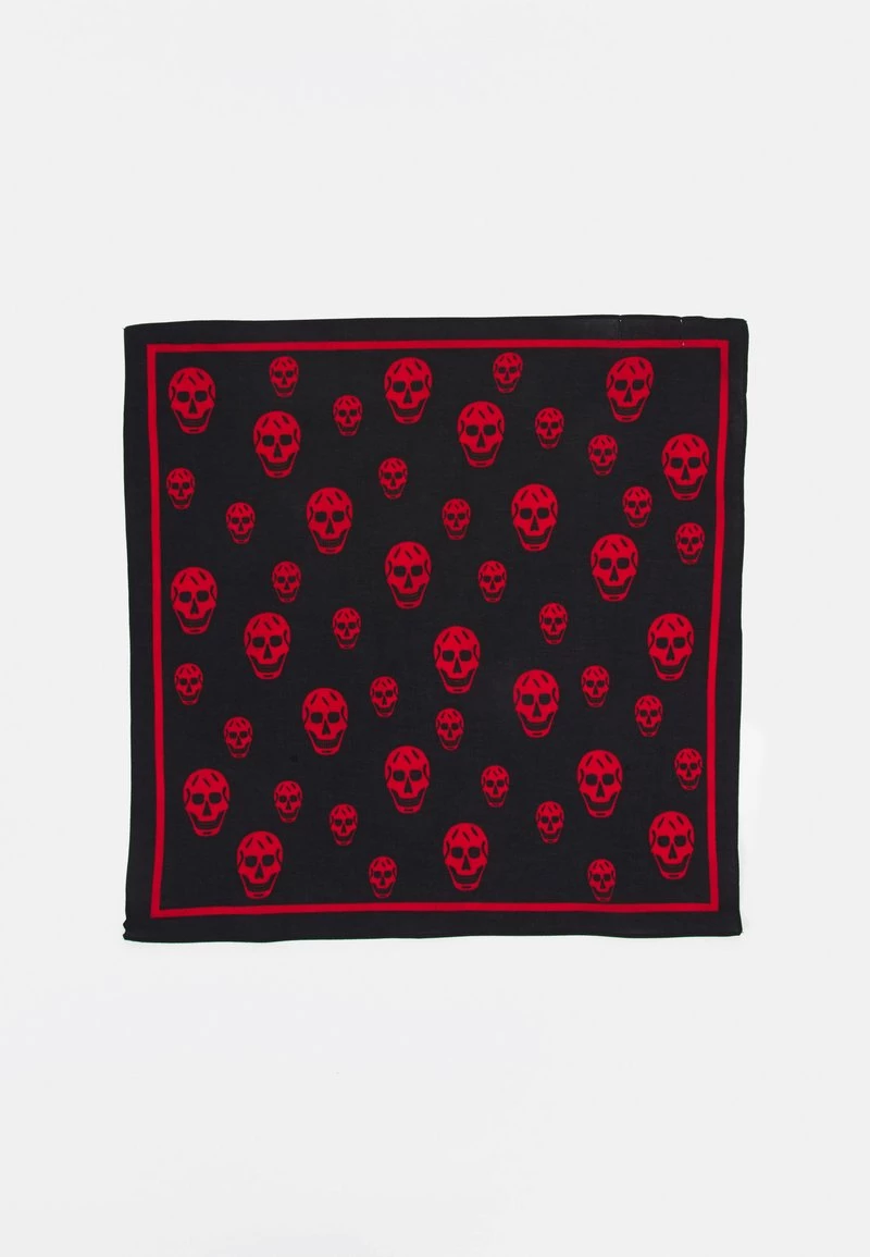 Pier One Unisexo BANDANA 2 PACK UNISEX - Pañuelo - Black/white/red - Imagen 3