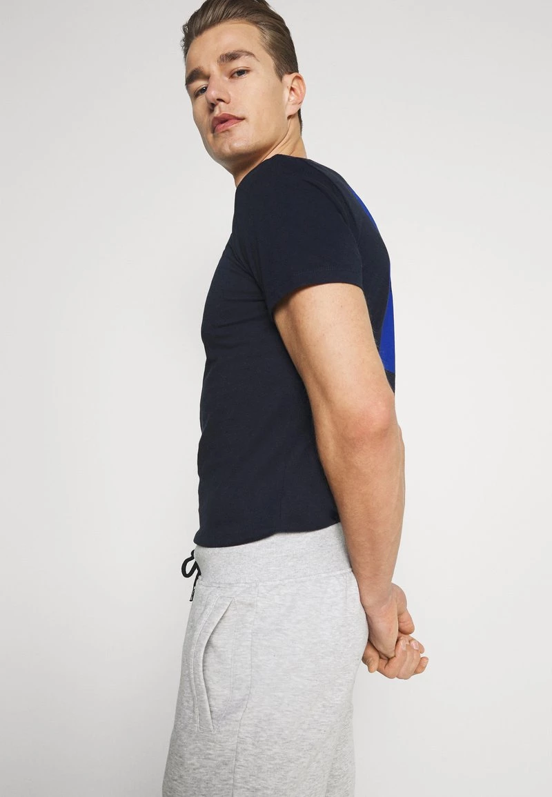 Pier One Hombre 2 PACK - Shorts - Mottled Light Grey/dark Blue - Imagen 5