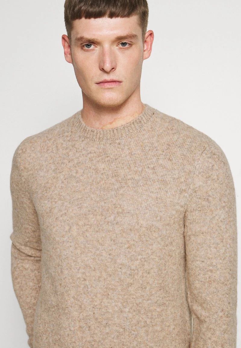 Pier One Hombre Jersey De Punto - Mottled Beige - Imagen 6