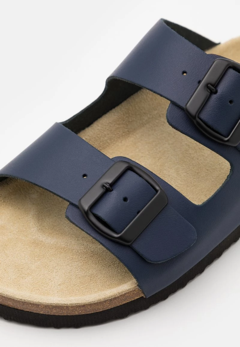 Pier One Hombre UNISEX - Pantuflas - Dark Blue - Imagen 6