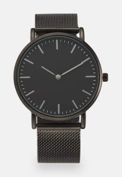 Pier One Unisexo Reloj - Black