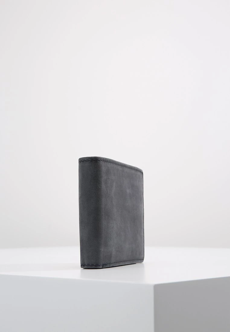 Pier One Hombre LEATHER - Monedero - Black - Imagen 4