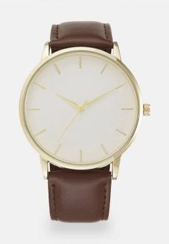 Pier One Unisexo Reloj - Brown/goldcoloured