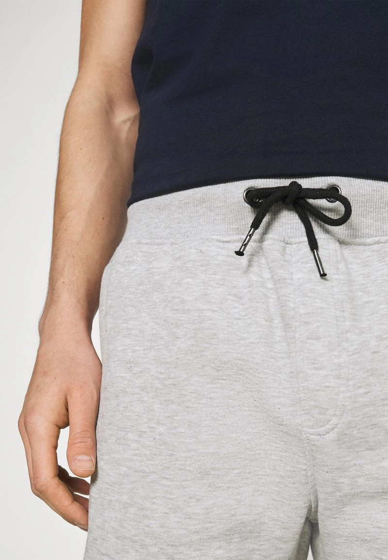 Pier One Hombre 2 PACK - Shorts - Mottled Light Grey/dark Blue - Imagen 6